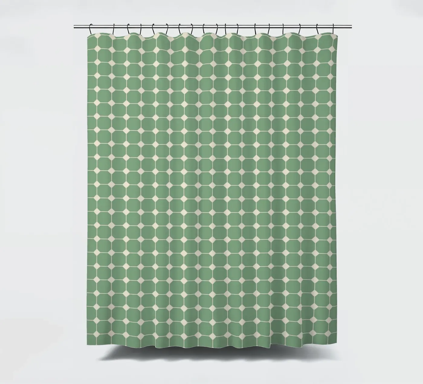 Square Pattern #3 douchegordijn van kathrinmay