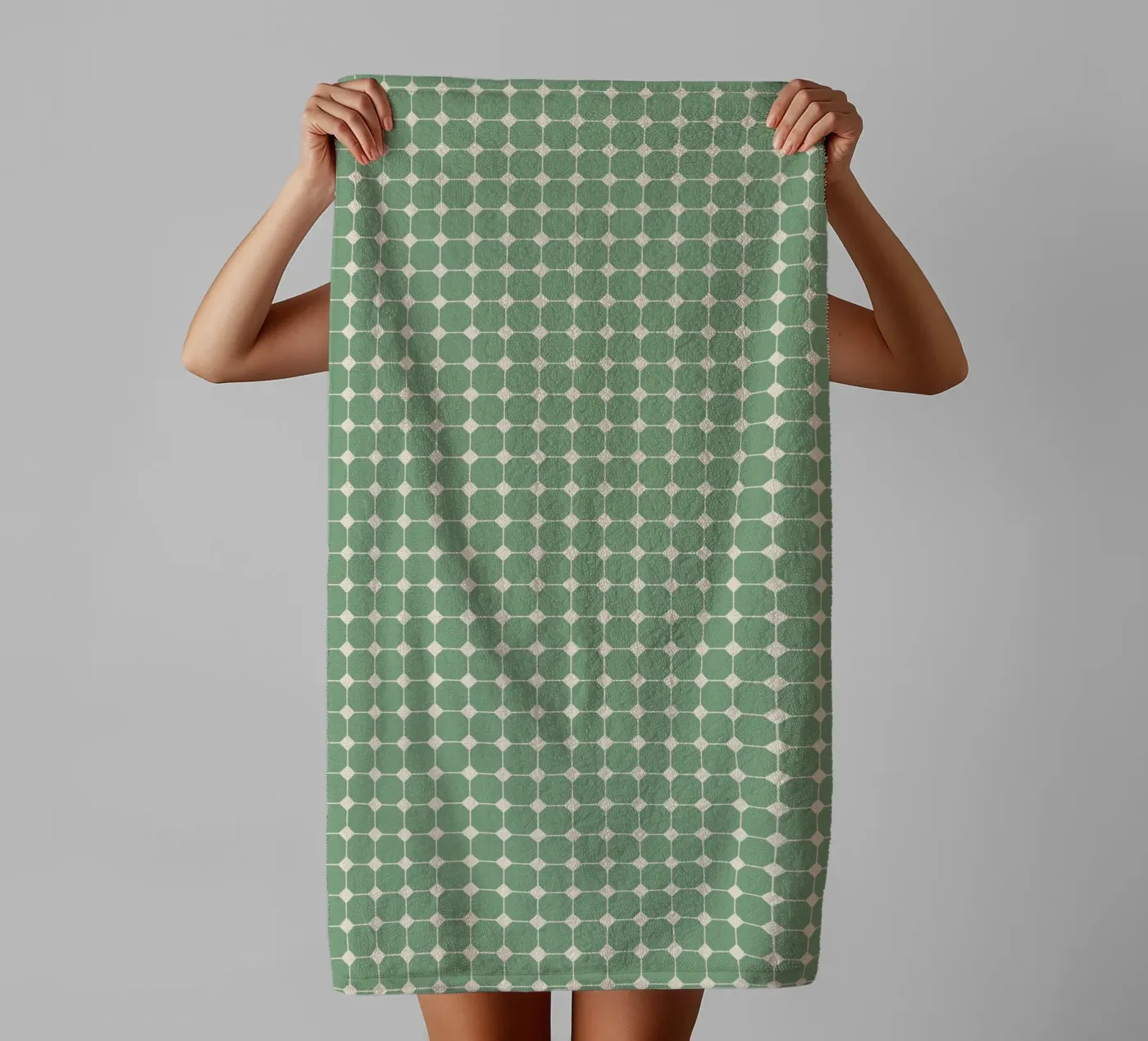 Square Pattern #3 towel by kathrinmay