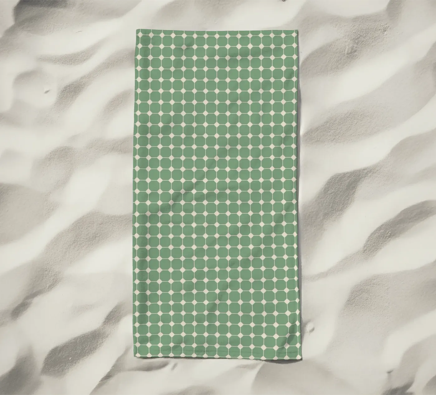 Square Pattern #3 serviette de plage de kathrinmay