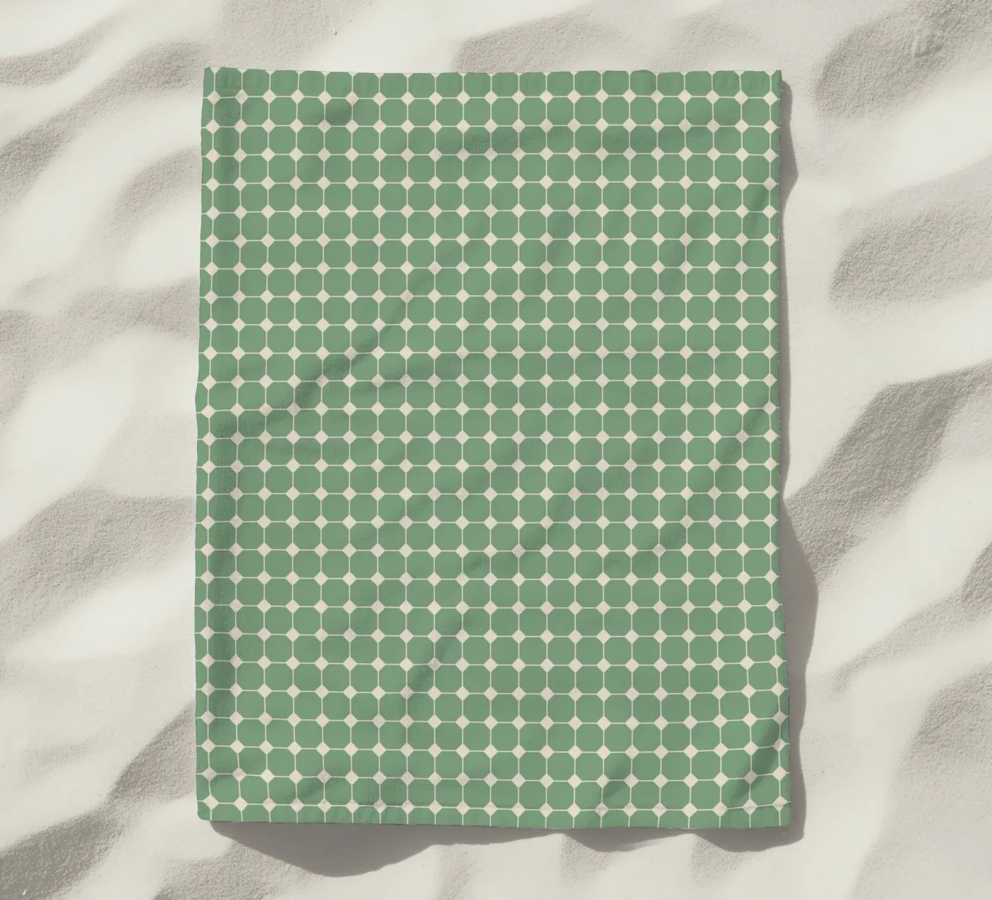 Square Pattern #3 beach towel by kathrinmay