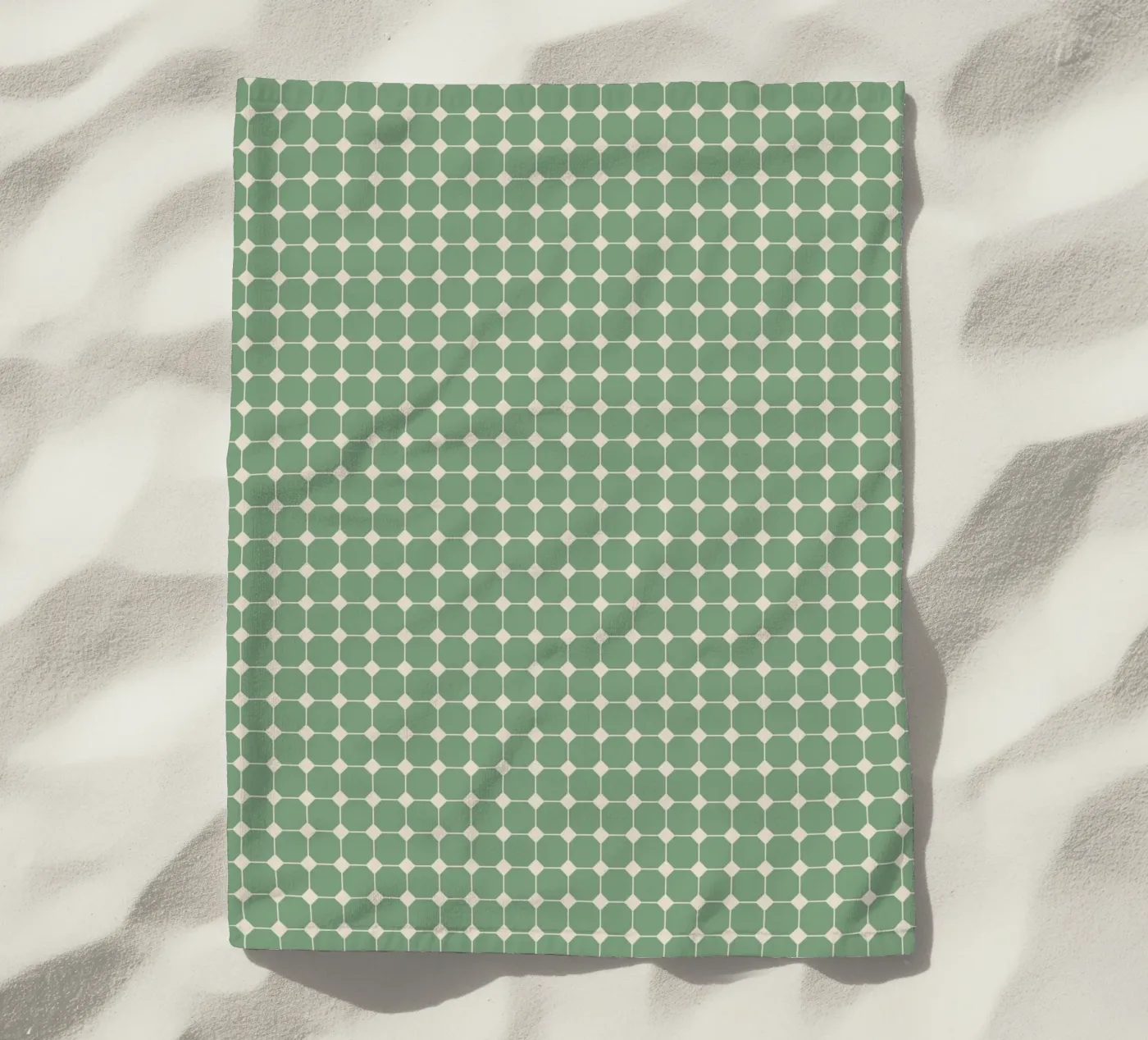 Square Pattern #3 serviette de plage de kathrinmay