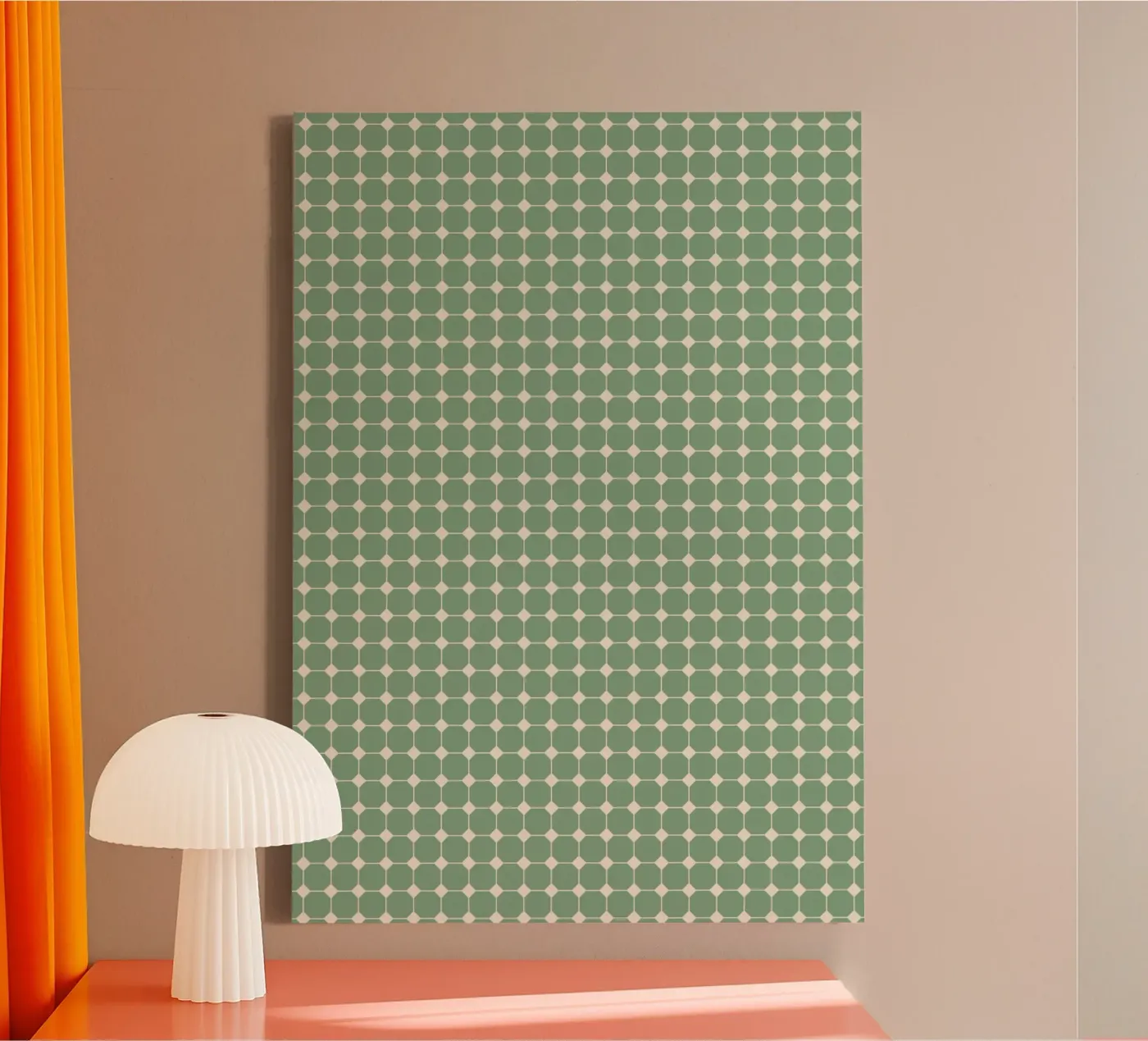 Square Pattern #3 canvas van kathrinmay