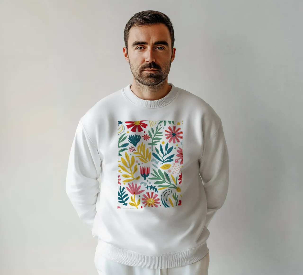 Incantevole floreale popolare felpa da Kala Martir