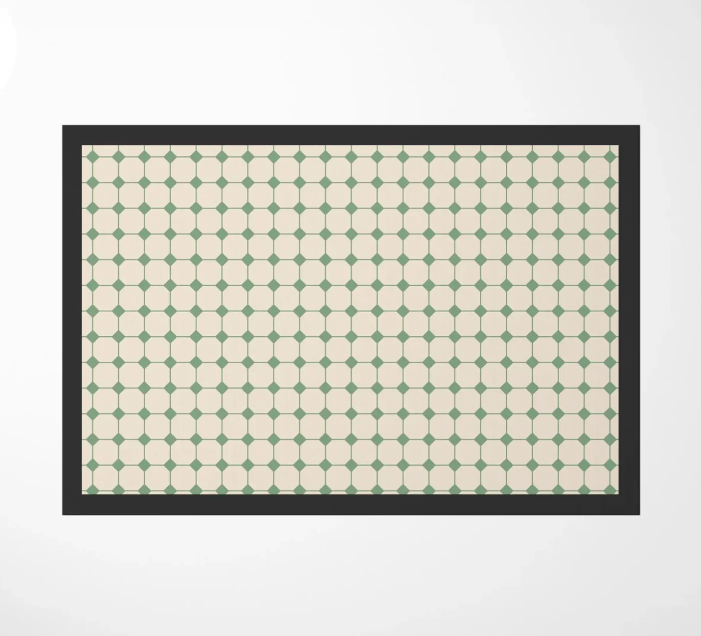 Square Pattern #4 doormat by kathrinmay