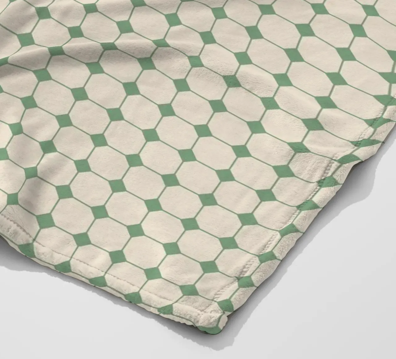 Square Pattern #4 coperta in pile da kathrinmay