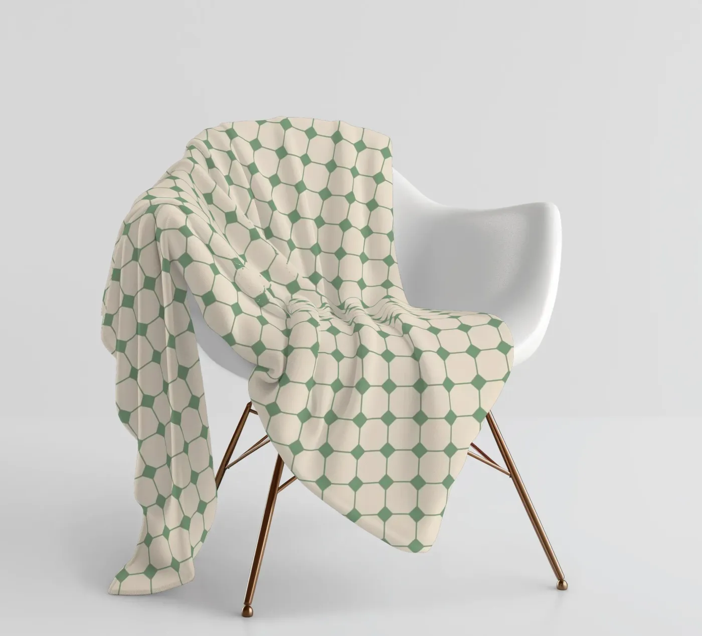 Square Pattern #4 coperta in pile da kathrinmay