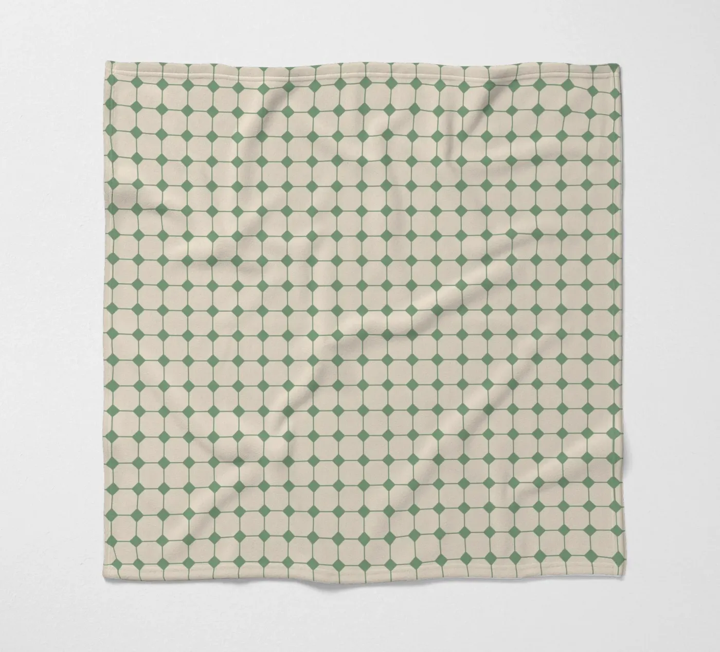 Square Pattern #4 fleece blanket by kathrinmay