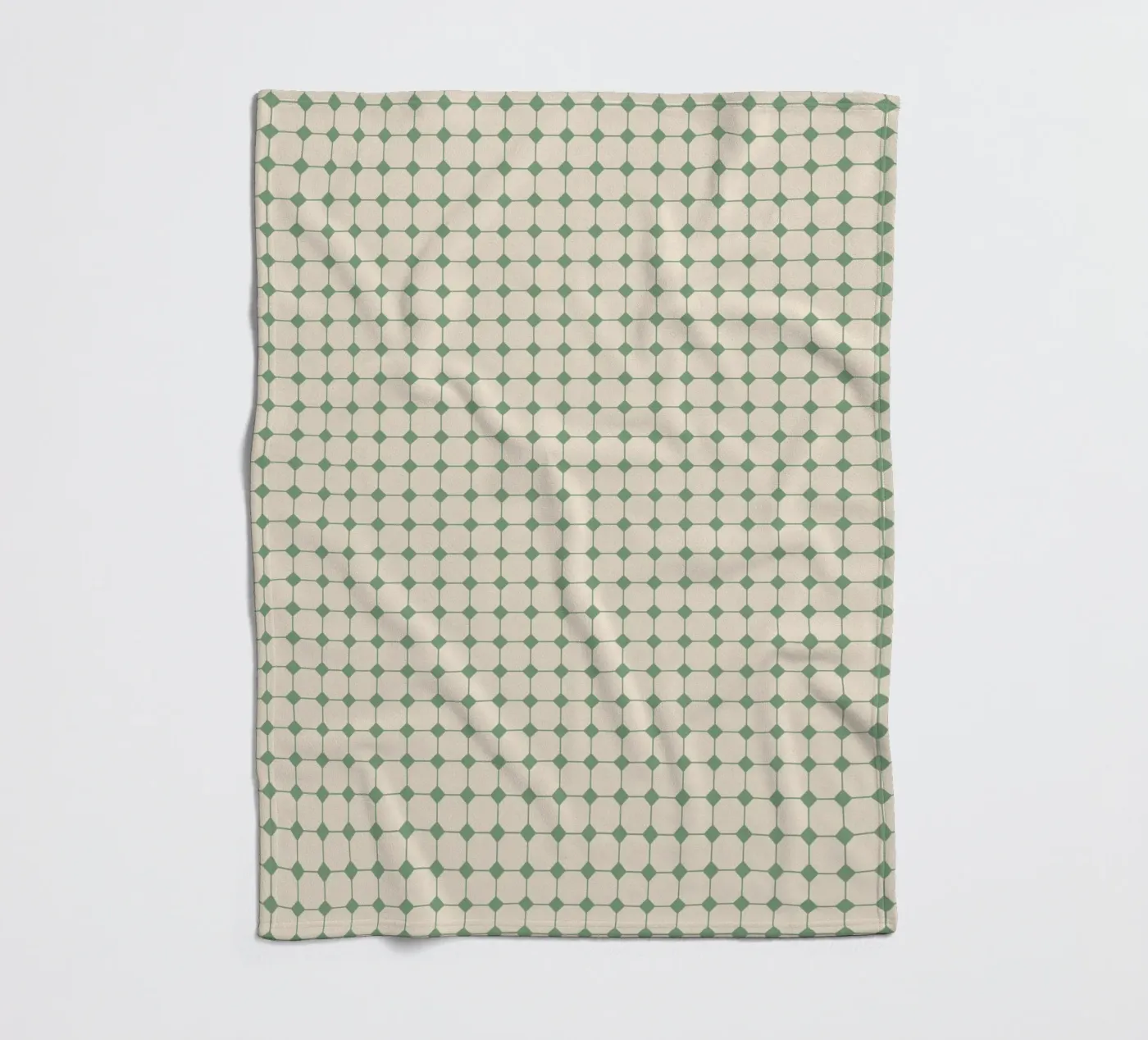 Square Pattern #4 fleece blanket by kathrinmay