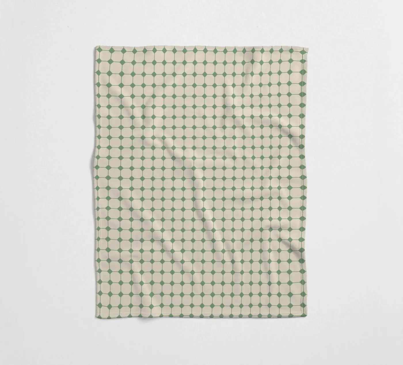 Square Pattern #4 fleece blanket by kathrinmay