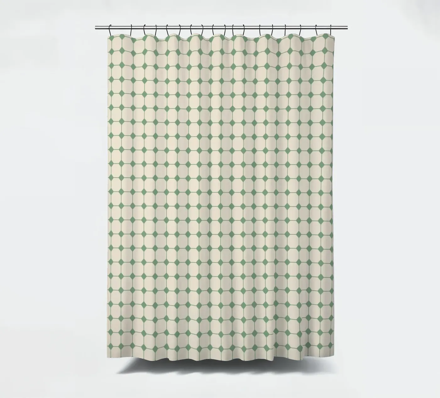 Square Pattern #4 douchegordijn van kathrinmay