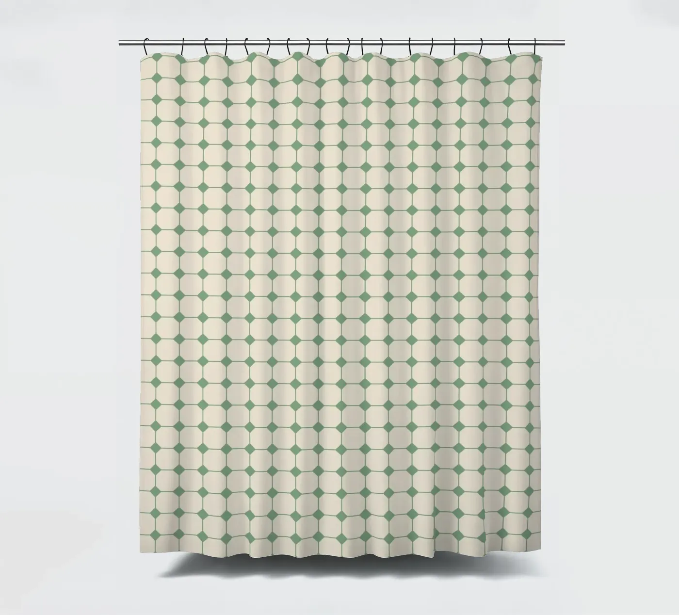 Square Pattern #4 douchegordijn van kathrinmay