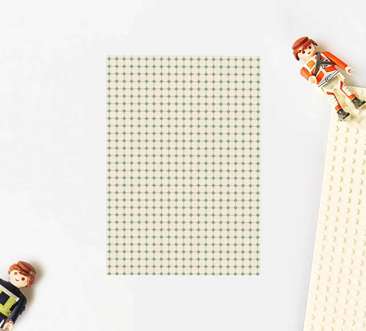 Square Pattern #4 Sticker von kathrinmay