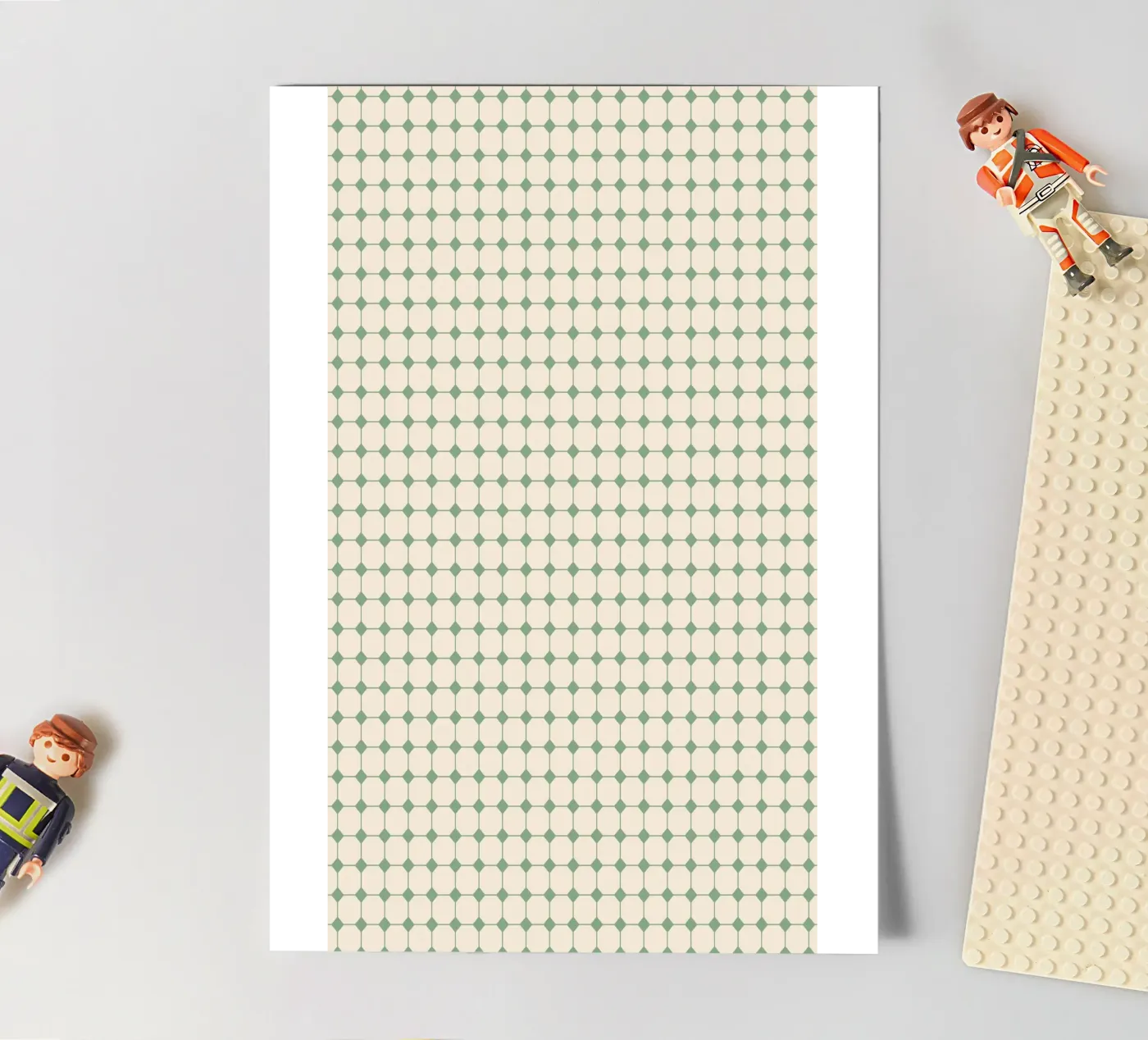 Square Pattern #4 sticker sheet by kathrinmay