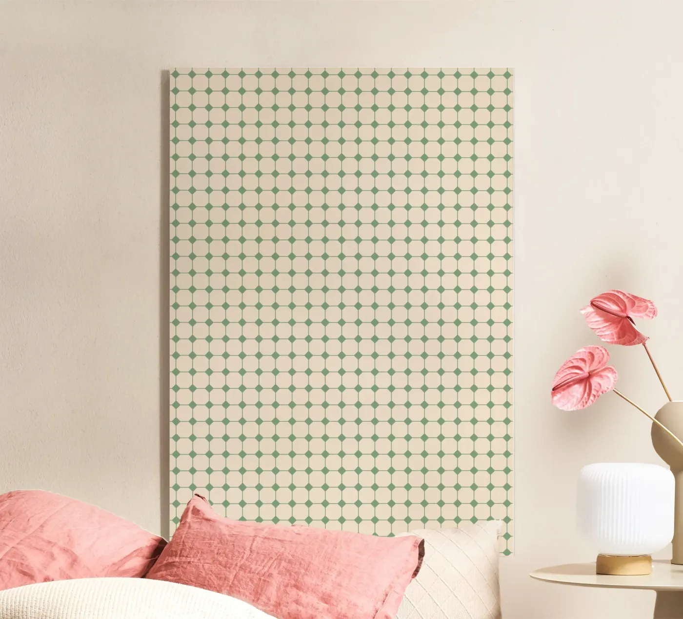 Square Pattern #4 Acryl-Glas von kathrinmay