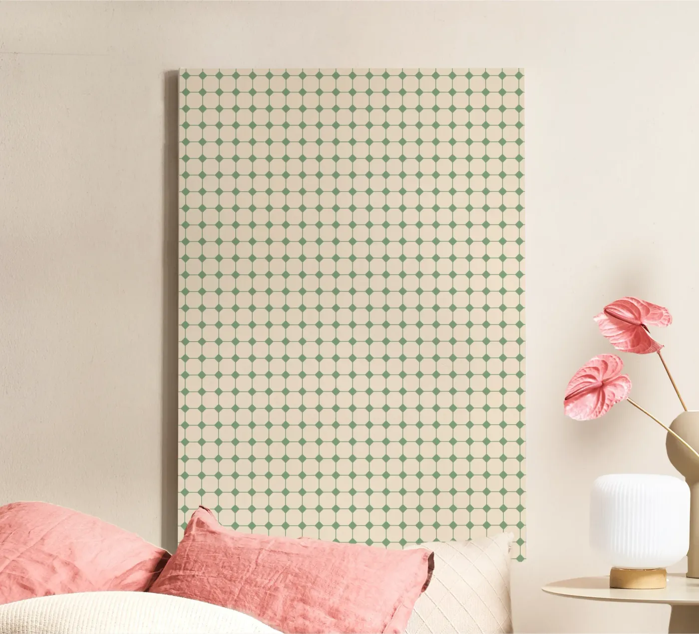 Square Pattern #4 canvas van kathrinmay