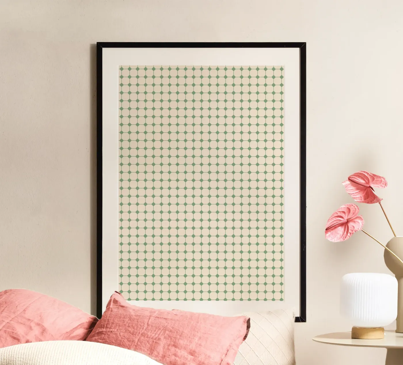 Square Pattern #4 poster de kathrinmay