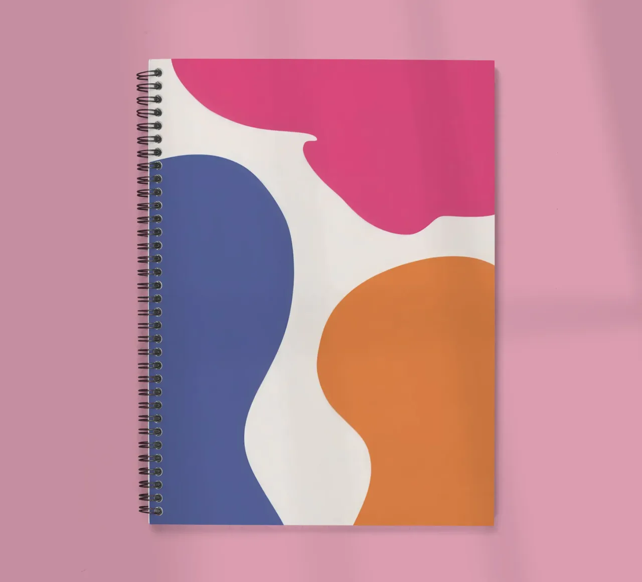 Three Form Abstraction spiral notebook by Kala Martir