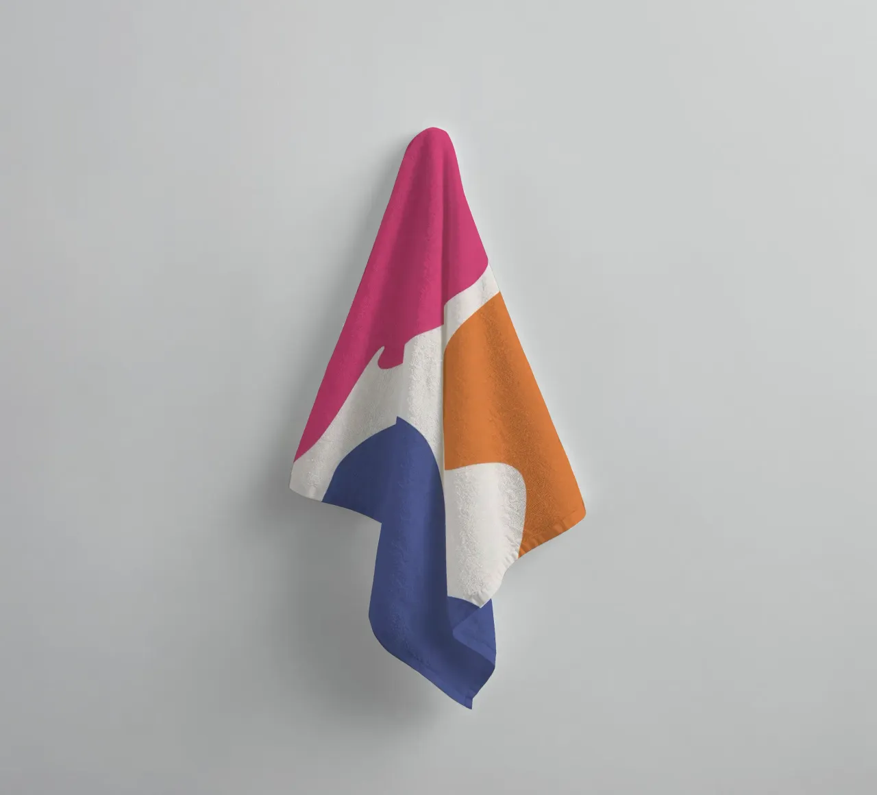 Three Form Abstraction towel by Kala Martir