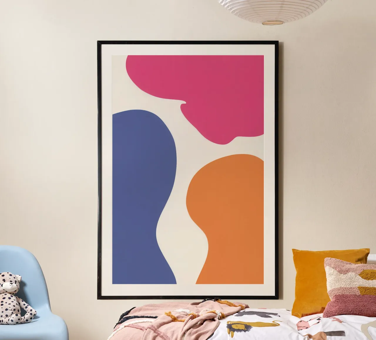 Three Form Abstraction hahnemühle by Kala Martir