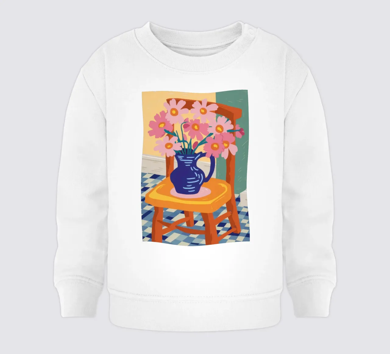 Sedia a fiori Stillness felpa neonato da Kala Martir