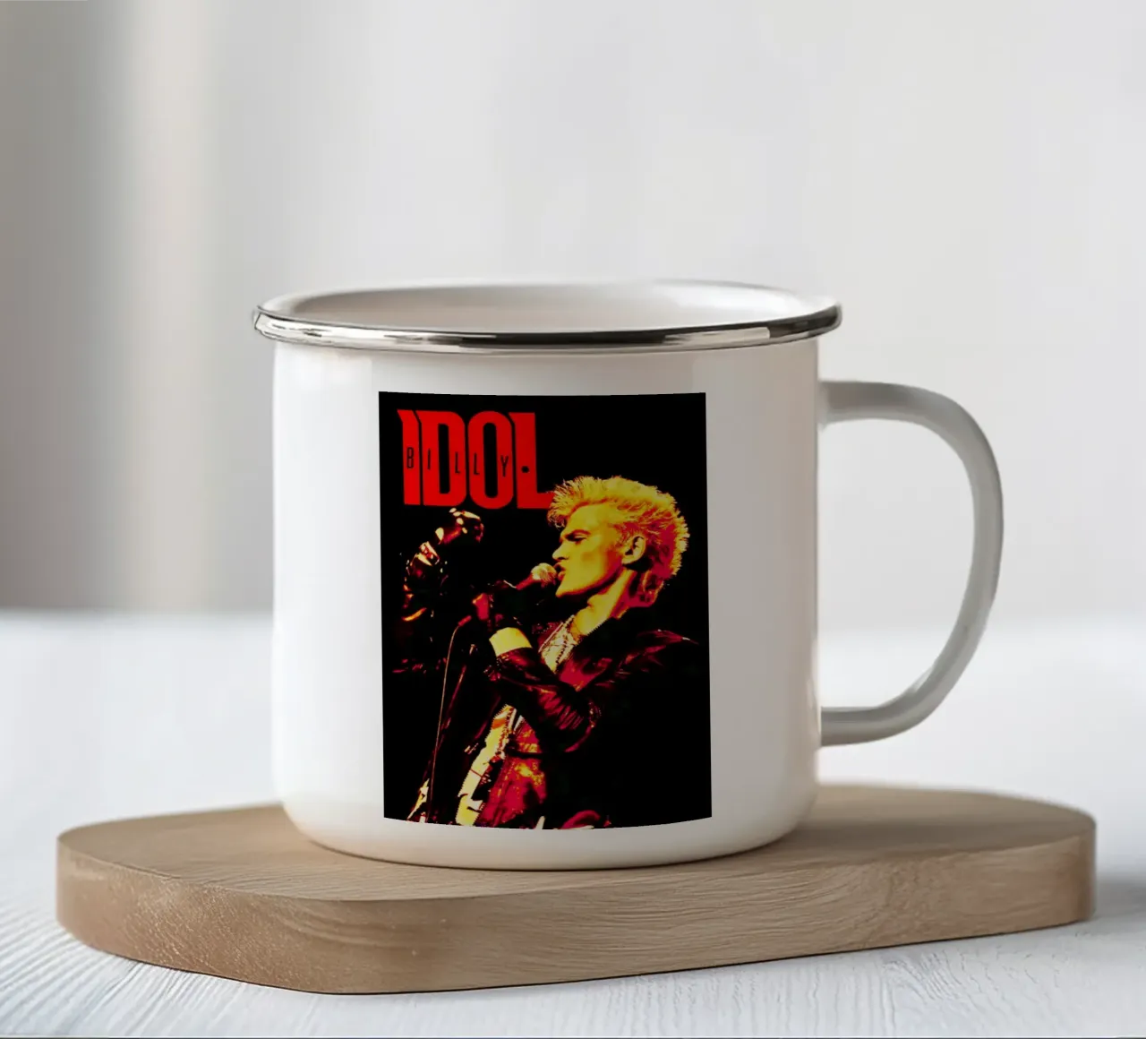 Stile Billy Idol tazza in smalto da Lembayung art