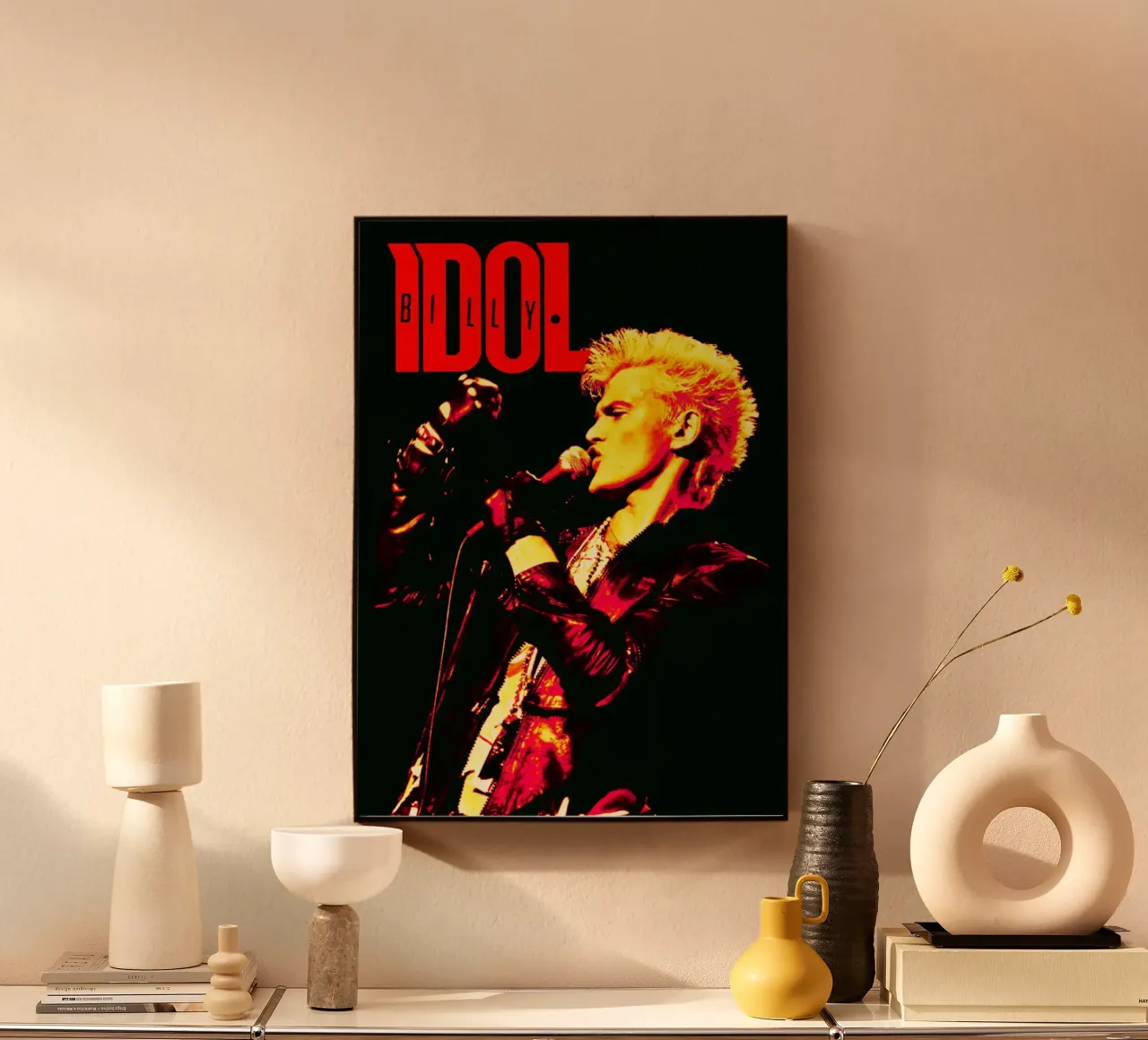 Stile Billy Idol plexiglass da Lembayung art