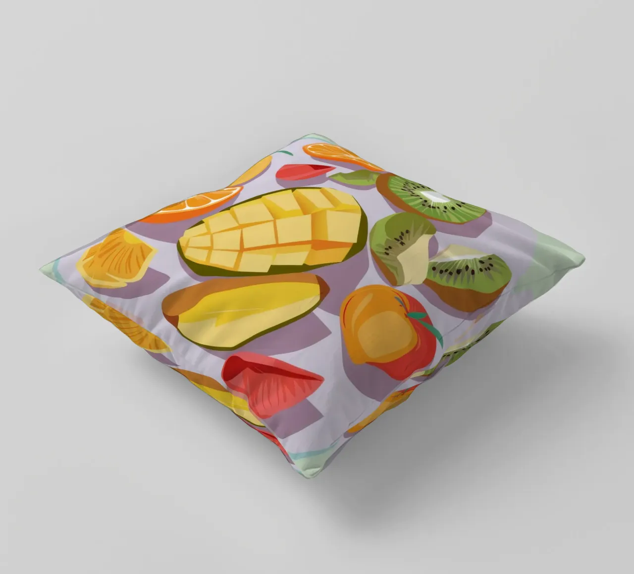 Piatto di frutta fresca cuscino da Kala Martir