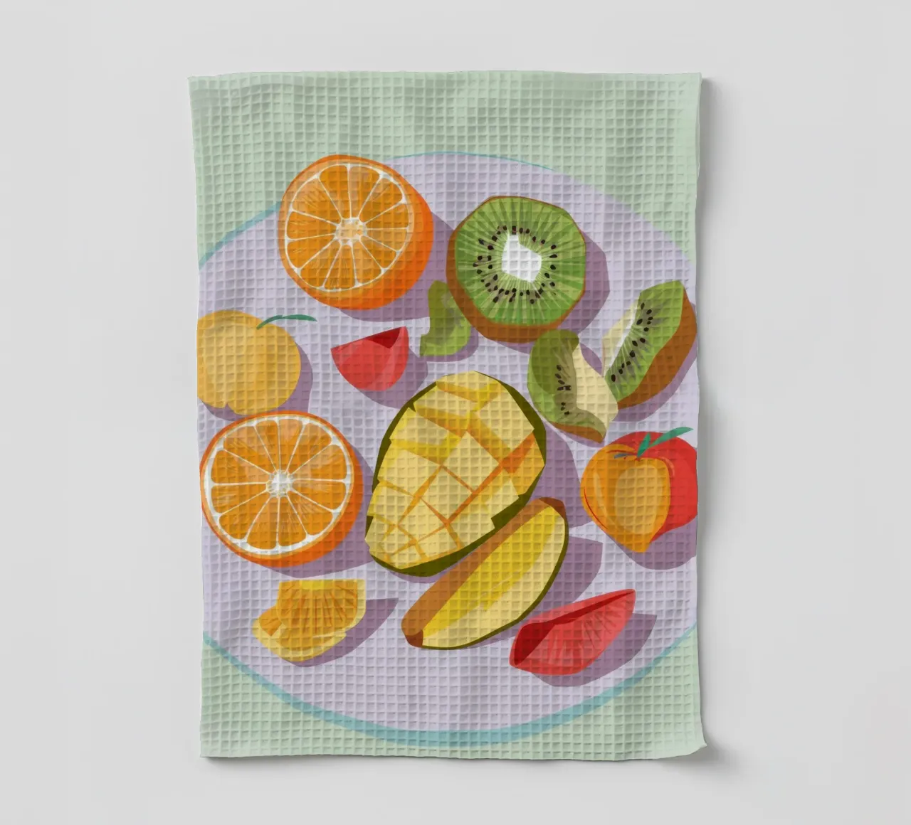Piatto di frutta fresca canovaccio da cucina da Kala Martir