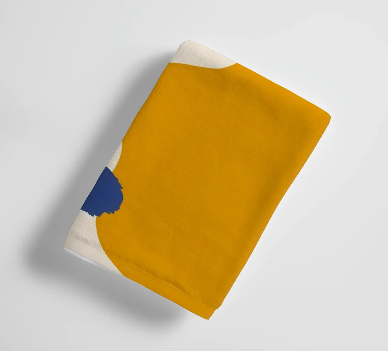 Abstracte vorm dialoog badhanddoek van Kala Martir
