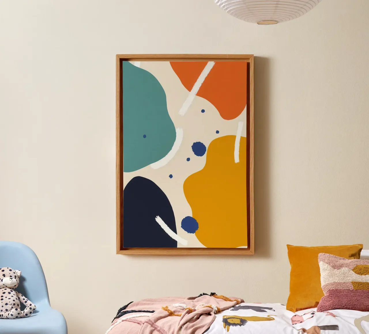 Abstracte vorm dialoog canvas van Kala Martir