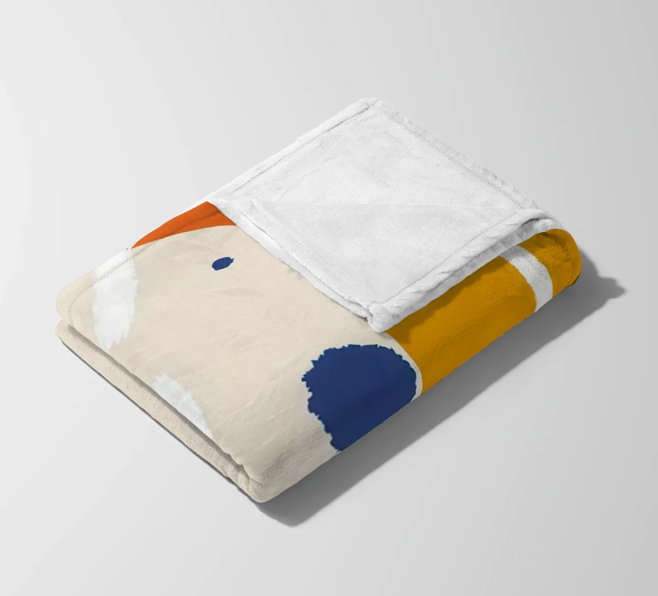 Dialogo tra forme astratte coperta in pile da Kala Martir