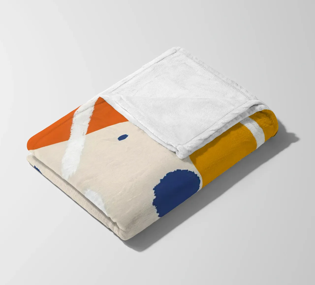 Dialogo tra forme astratte coperta in pile da Kala Martir