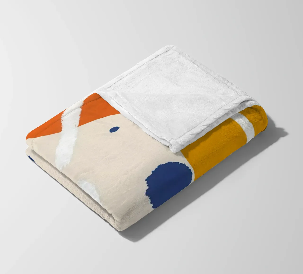 Dialogo tra forme astratte coperta in pile da Kala Martir