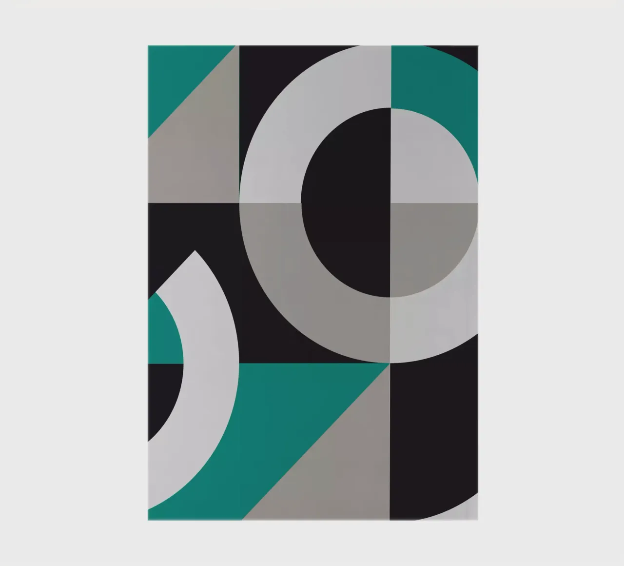 Colorful Geometric Pattern II diario da byh.illustration