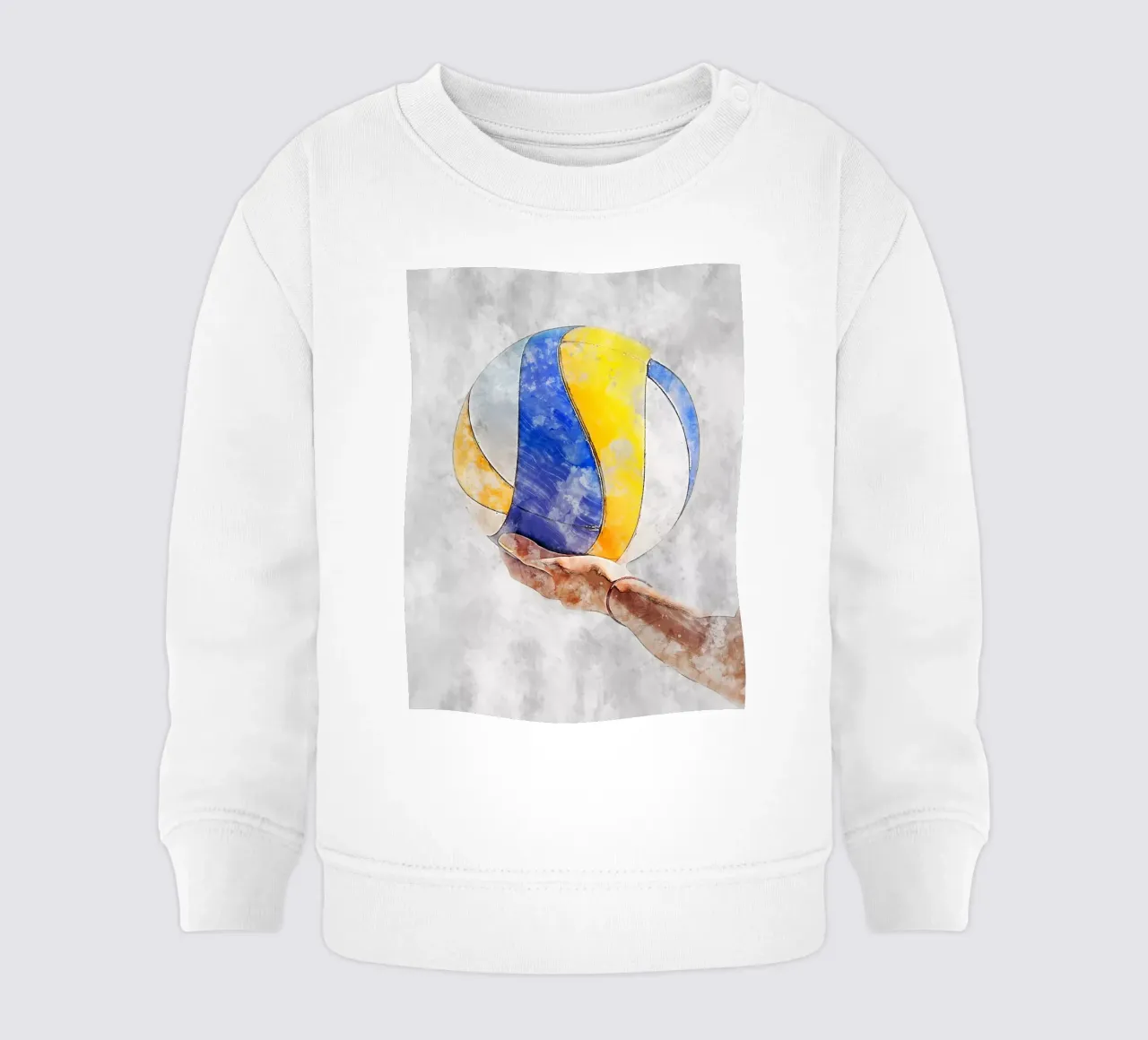 Pallavolo - palla 2 felpa neonato da Mateo
