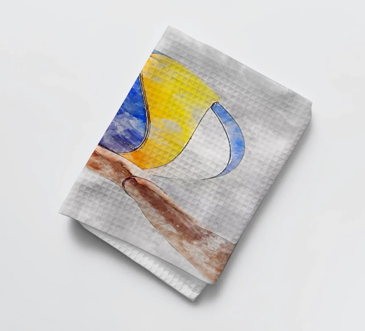 Volleyball - ball 2 tea towel by Mateo