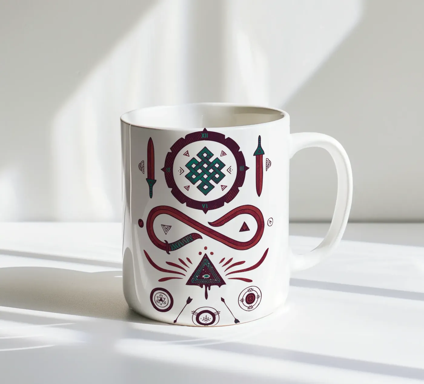 Endless ceramic mug by againstbound