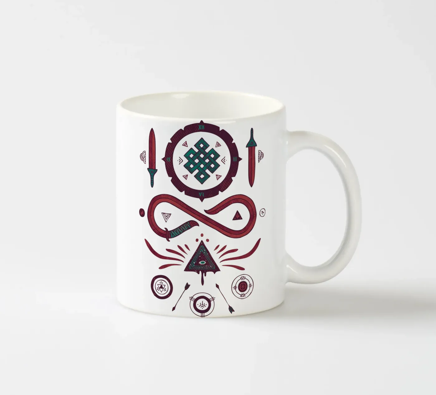 Endless ceramic mug by againstbound