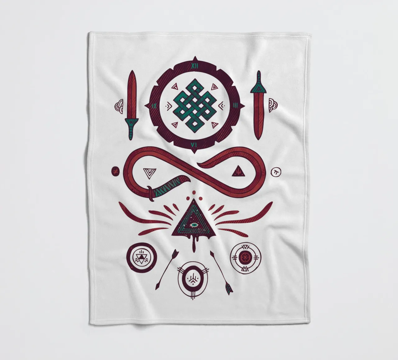 Endless Fleecedecke von againstbound