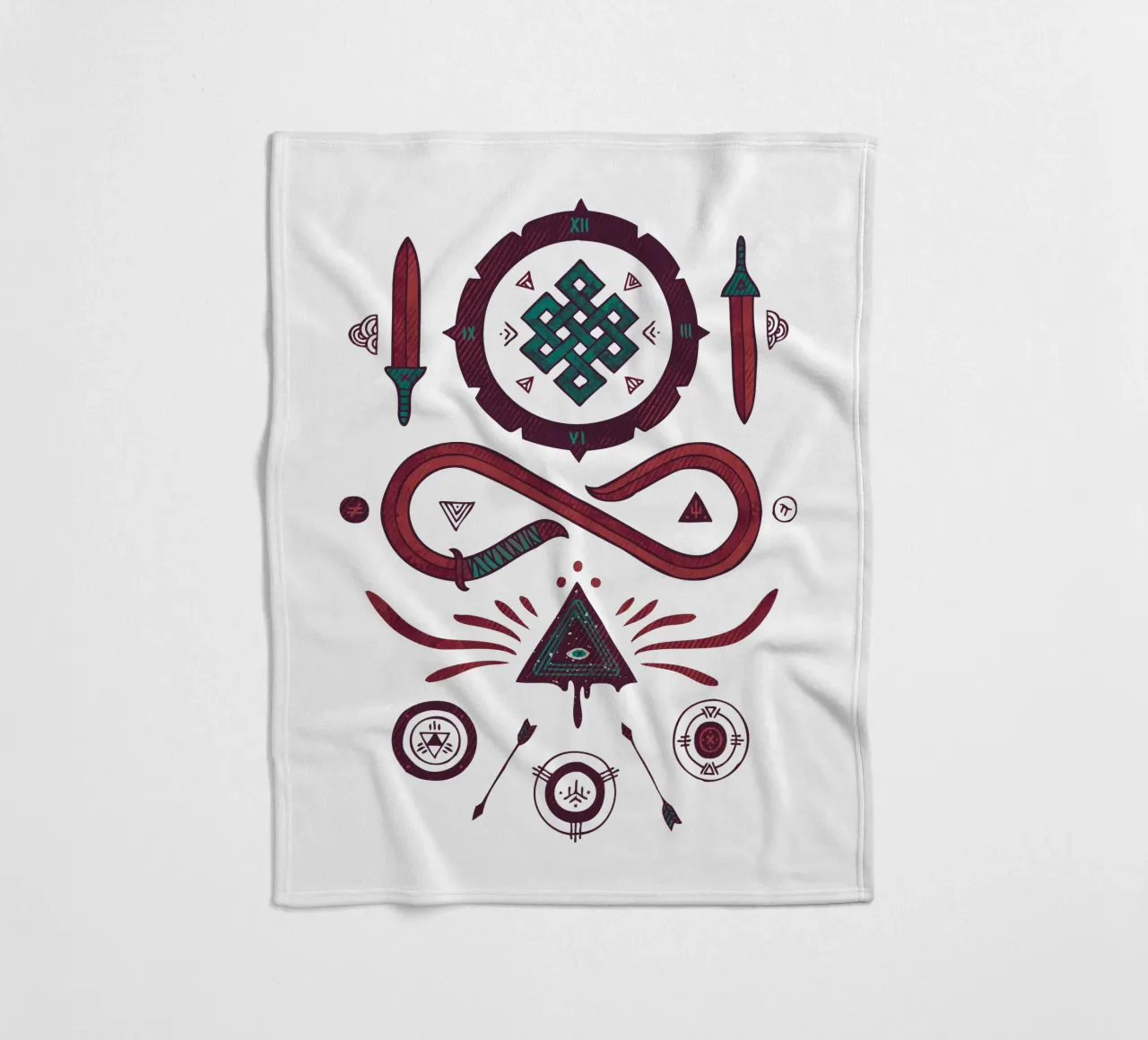 Endless Fleecedecke von againstbound