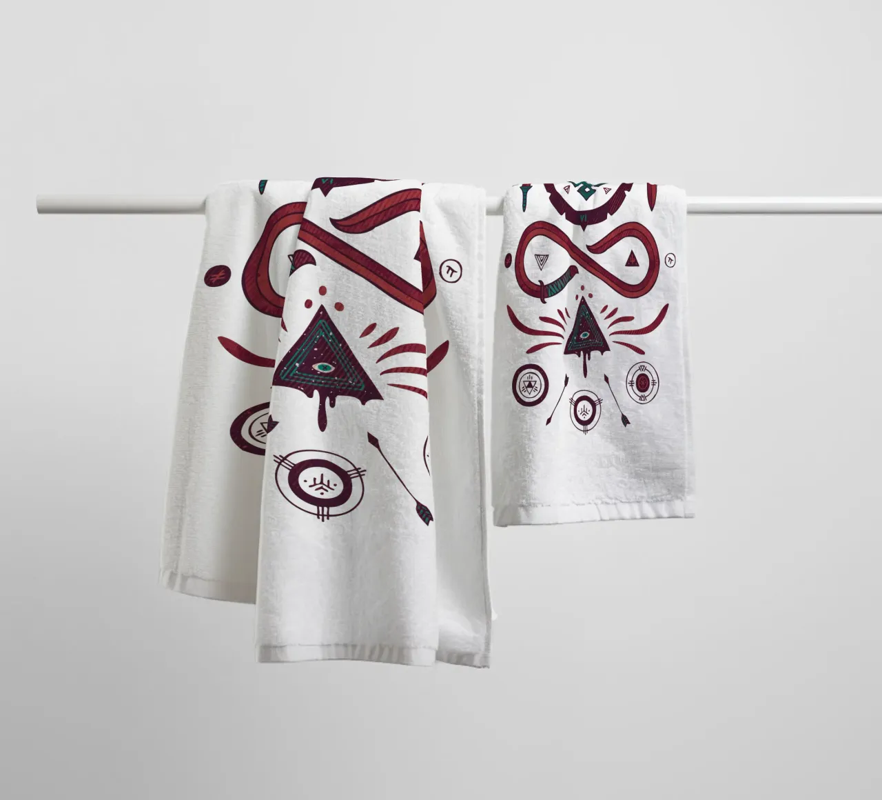 Endless badhanddoek van againstbound