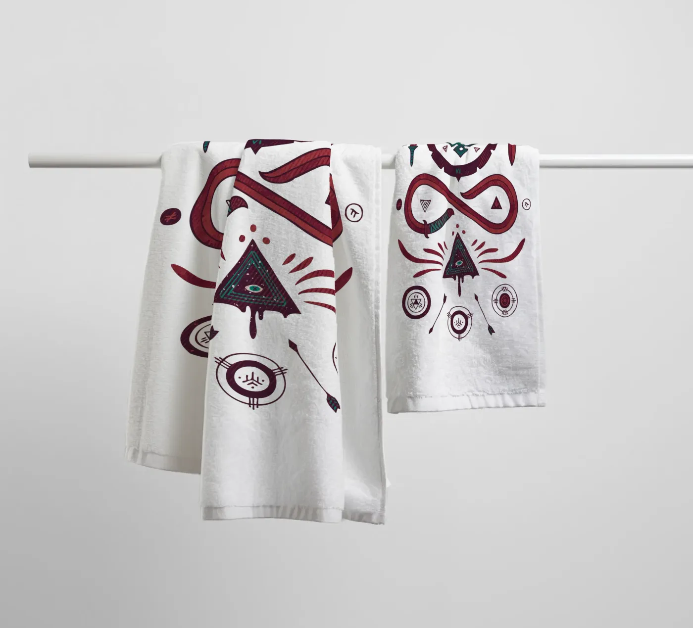 Endless badhanddoek van againstbound