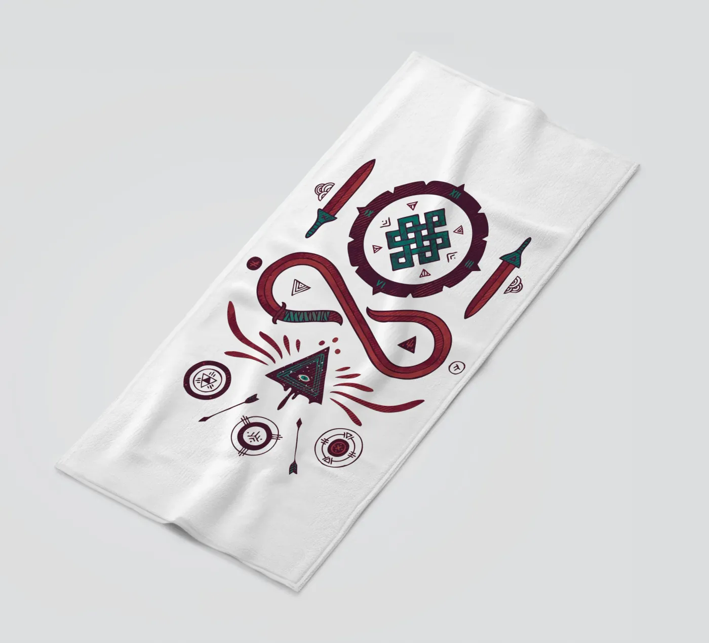 Endless serviette de plage de againstbound