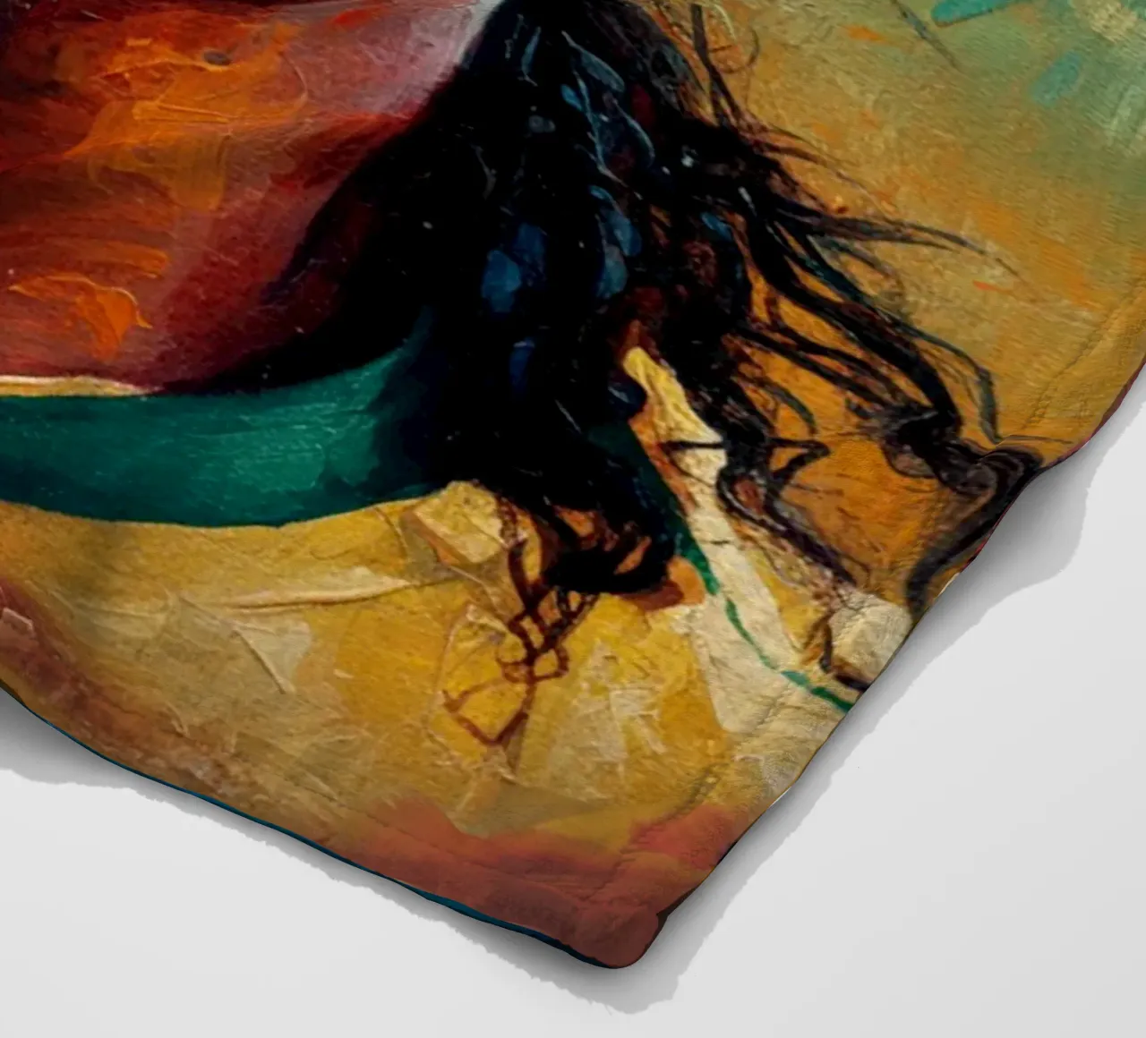 Ronaldinho con l'iconico sorriso coperta in pile da Lembayung art