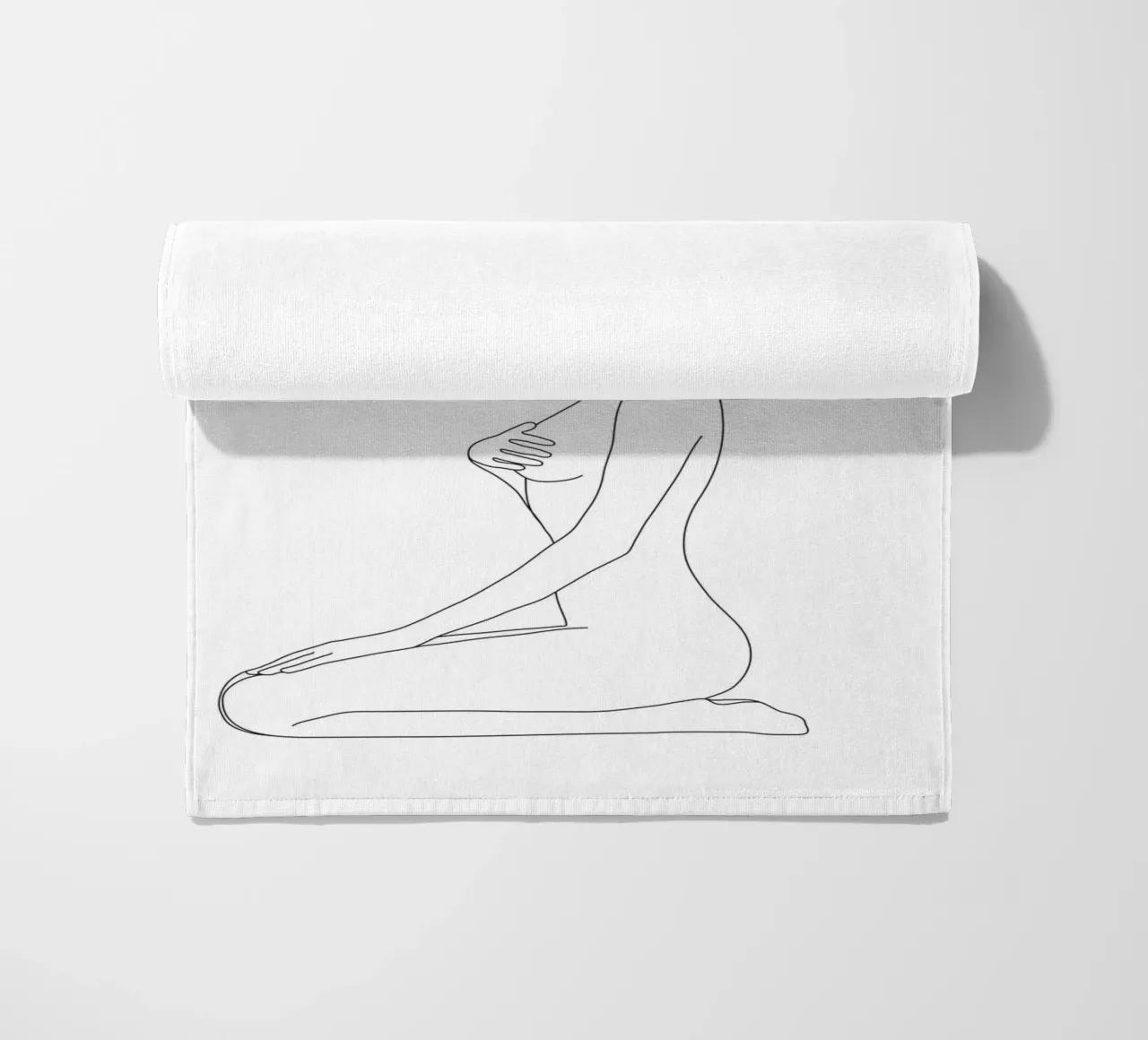 Minimal Line Bloom telo mare da Nadjaa