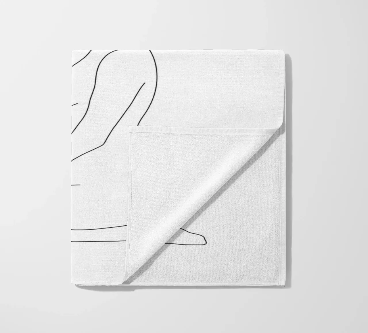 Minimal Line Bloom telo mare da Nadjaa