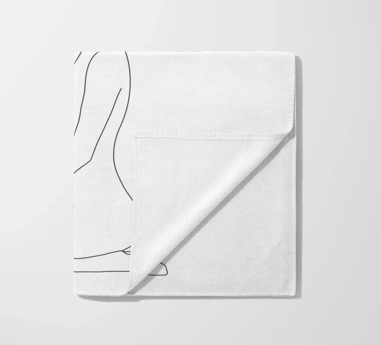 Minimal Line Bloom telo mare da Nadjaa