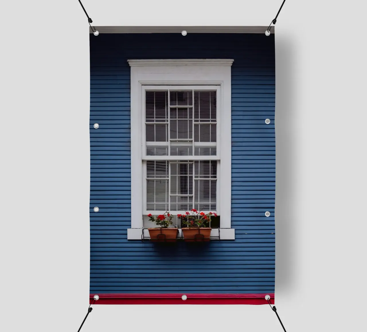 window in striped wall telo in pvc da feny