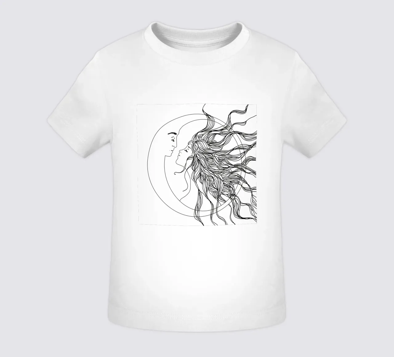 Sun and Moon II maglietta neonato da Nadjaa