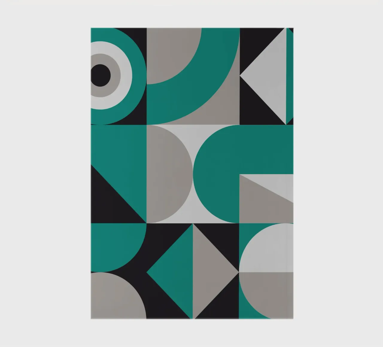 Colorful Geometric Pattern III diario da byh.illustration